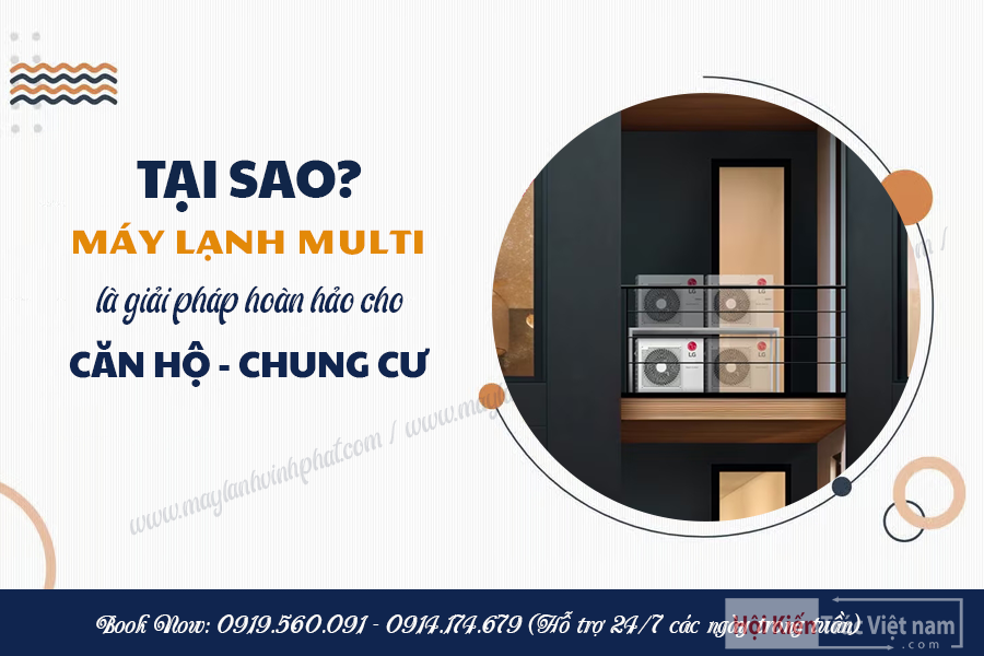 Lựa chọn Điều hòa MULTI cho các căn hộ chung cư nhỏ liệu có phù hợp không